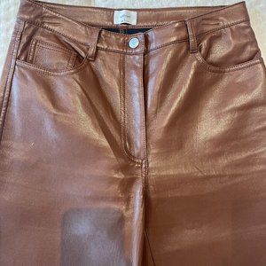 Aritzia / Wilfred Leather Melina Pants